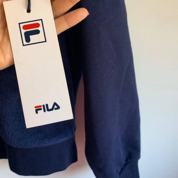 FILA velvet sweater blue - Picture 7 of 7